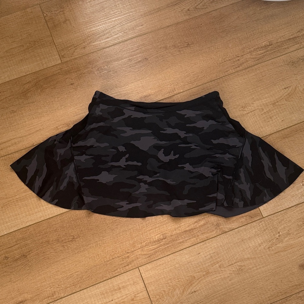 Athleta Camouflage Match Point Skirt